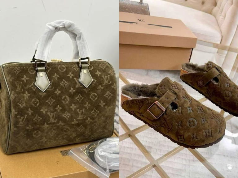 LV-Olive Green Slippers and speedy bag(QCDP1113)LV-Olive Green Slippers and speedy bag(QCDP1113)