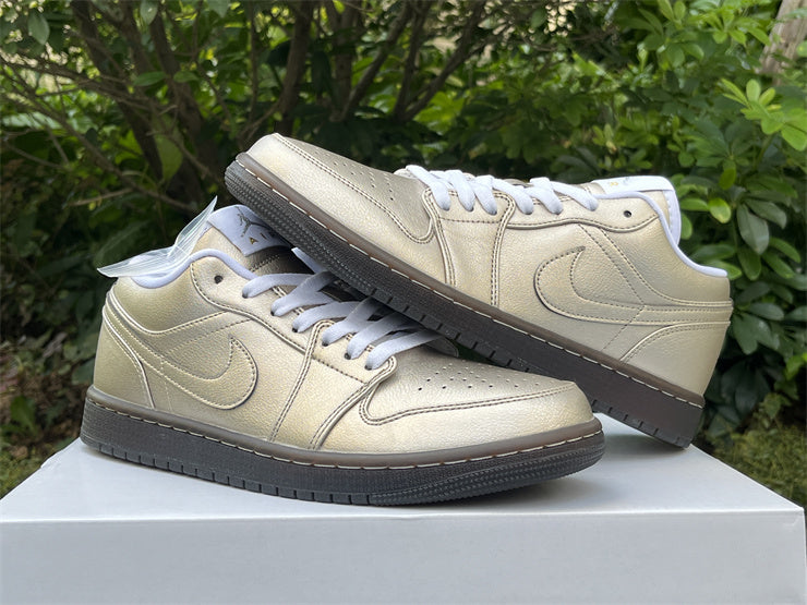 N-New Gold Color Sneakers(MZ924)N-New Gold Color Sneakers(MZ924)
