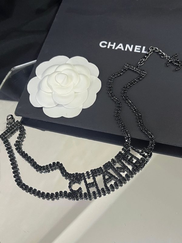 C-Monogram Rhinestone Choker(X544)C-Monogram Rhinestone Choker(X544)