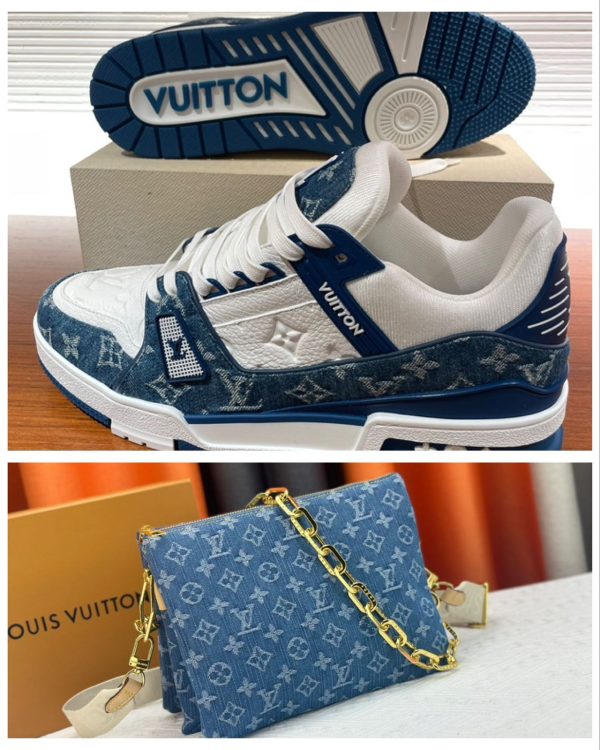 L-Denim Bag& Shoes Set (L2447)L-Denim Bag& Shoes Set (L2447)