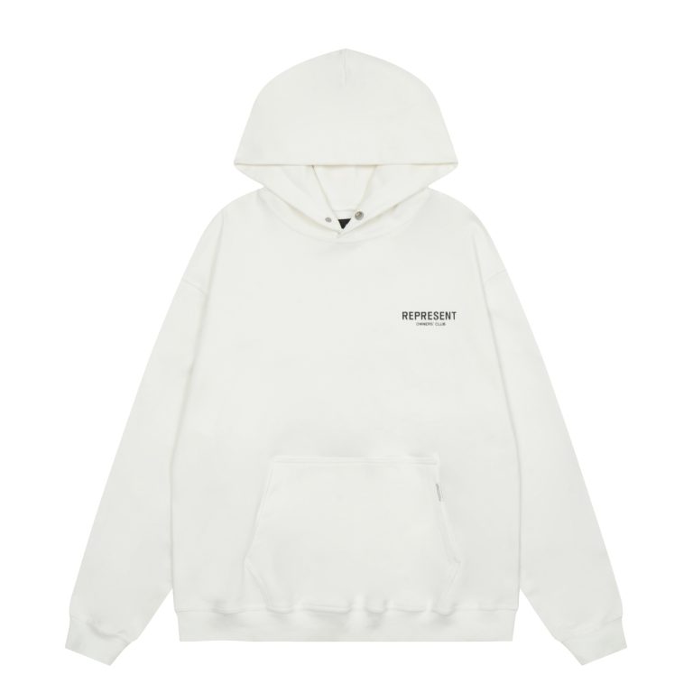 R-Men's Printed Loose Fleece Hoodie（BP951203）R-Men's Printed Loose Fleece Hoodie（BP951203）