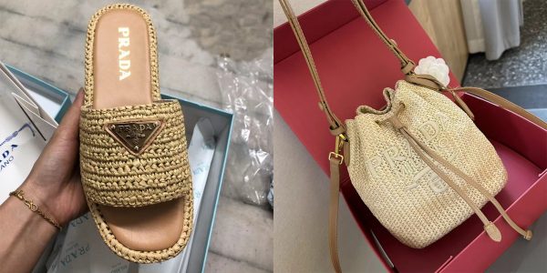 Straw Shoes and Bag Sets(QCX2)Straw Shoes and Bag Sets(QCX2)