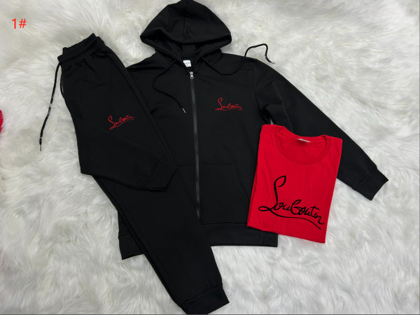 Women’s 3-piece Hoodie + Short + Pant Set（2201）Women’s 3-piece Hoodie + Short + Pant Set（2201）