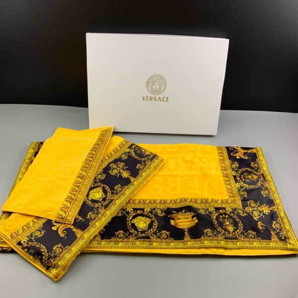 Yellow Towel Set, Come with Bath TowelYellow Towel Set, Come with Bath Towel