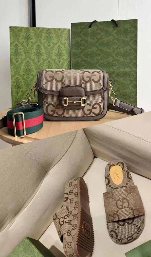 G-Women's Bag and Slippers Set (A1749)G-Women's Bag and Slippers Set (A1749)