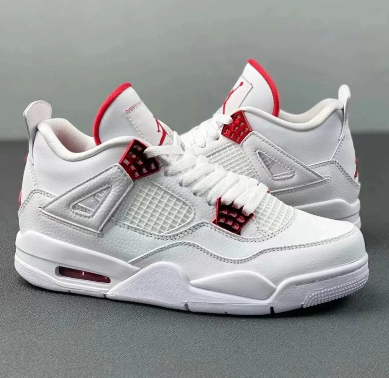 NEW White&Red Sneakers(1574)NEW White&Red Sneakers(1574)