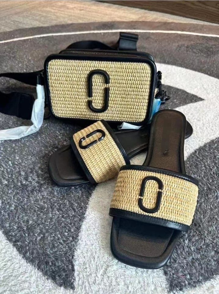MJ-Summer Weaving Slippers and Bags(ZH82)MJ-Summer Weaving Slippers and Bags(ZH82)
