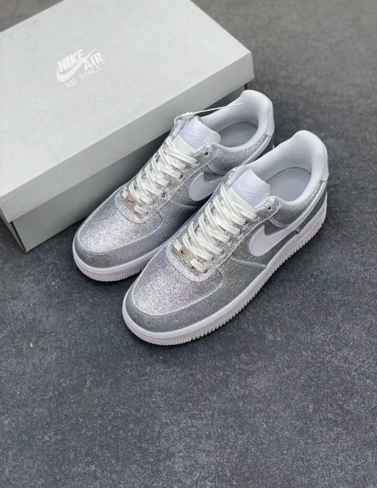 N-New Silver&White Sneakers(MZ828)N-New Silver&White Sneakers(MZ828)
