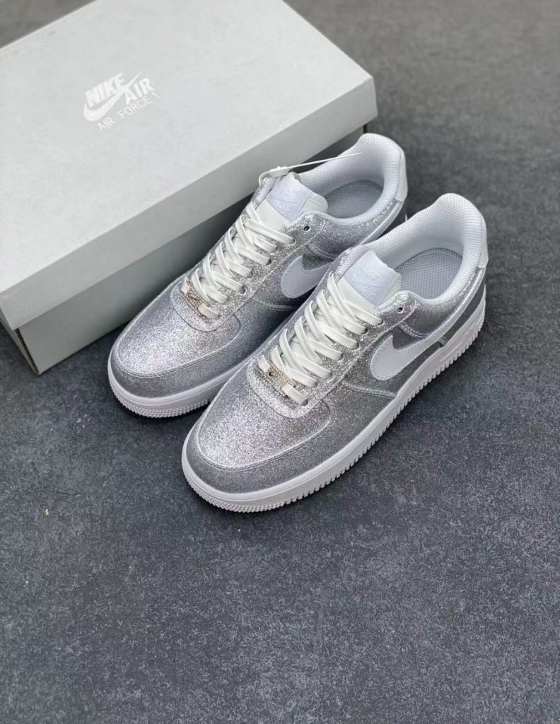 N-New Silver&White Sneakers(MZ828)N-New Silver&White Sneakers(MZ828)