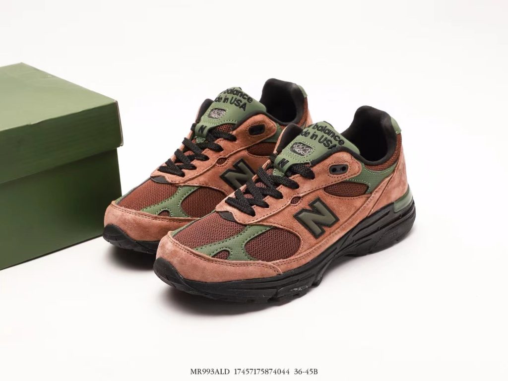 NB-Green&Brown Sneakers (MZ920)NB-Green&Brown Sneakers (MZ920)