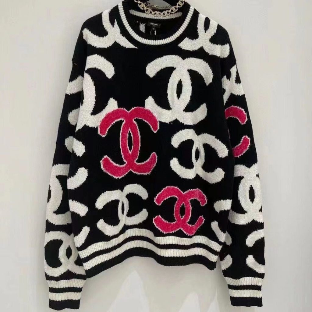 C-Jacquard Color Block Sweater(BY927)C-Jacquard Color Block Sweater(BY927)