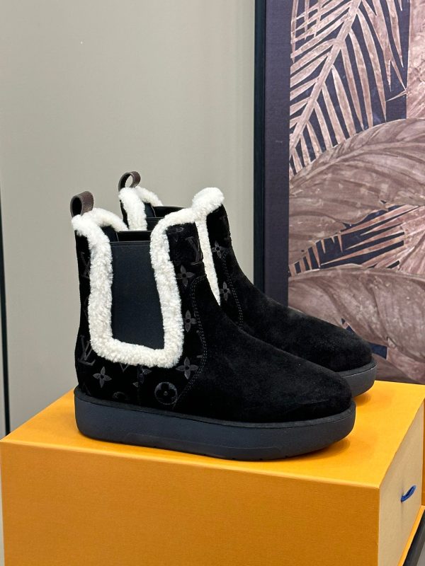 L-Chelsea fur boots(DP1027)L-Chelsea fur boots(DP1027)