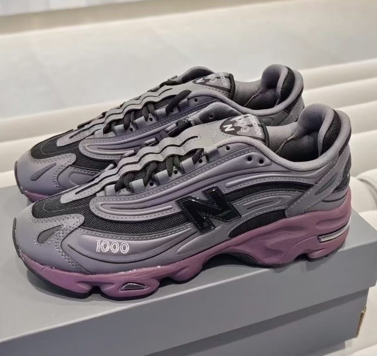 N-Fashion Purple&Black Sneakers(MZ1122)N-Fashion Purple&Black Sneakers(MZ1122)