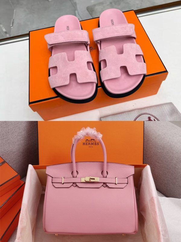 H-Pink shoes and bag(DQ2335)H-Pink shoes and bag(DQ2335)