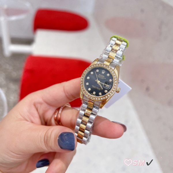 R-Silver Gold Watch (SB25112)R-Silver Gold Watch (SB25112)