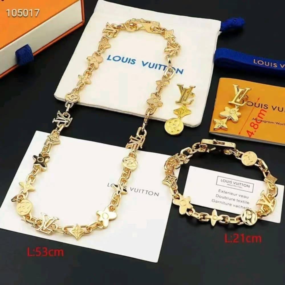 L-Earrings Necklace Bracelet 3PCS(SP210)L-Earrings Necklace Bracelet 3PCS(SP210)