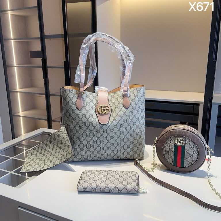 G-Women Bag 3PCS(QC312)G-Women Bag 3PCS(QC312)