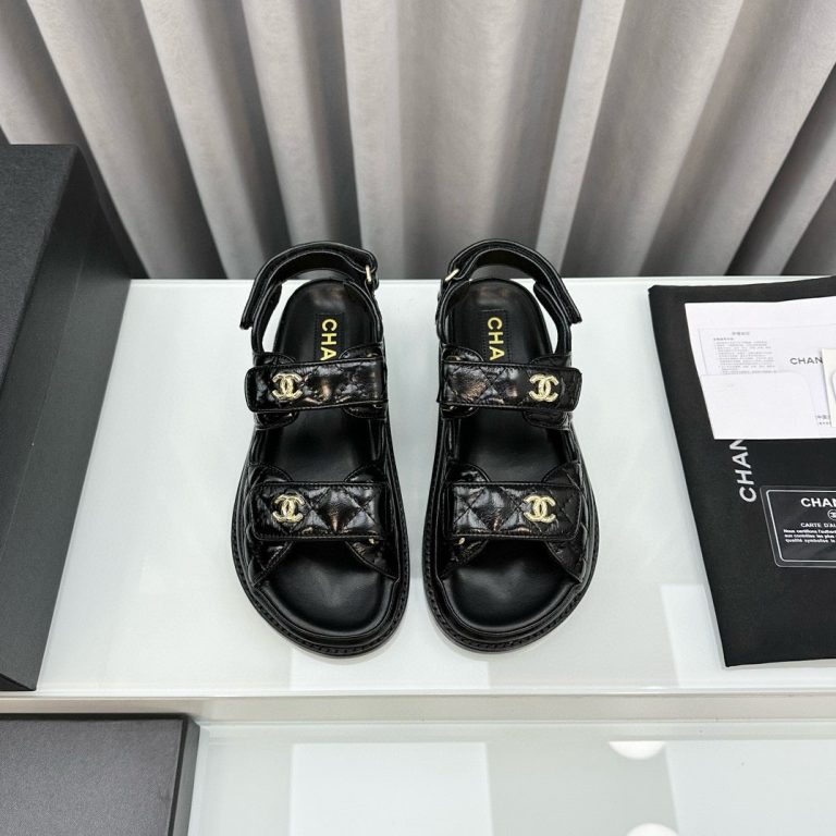 C-Women's Black Slippers(DP57)C-Women's Black Slippers(DP57)