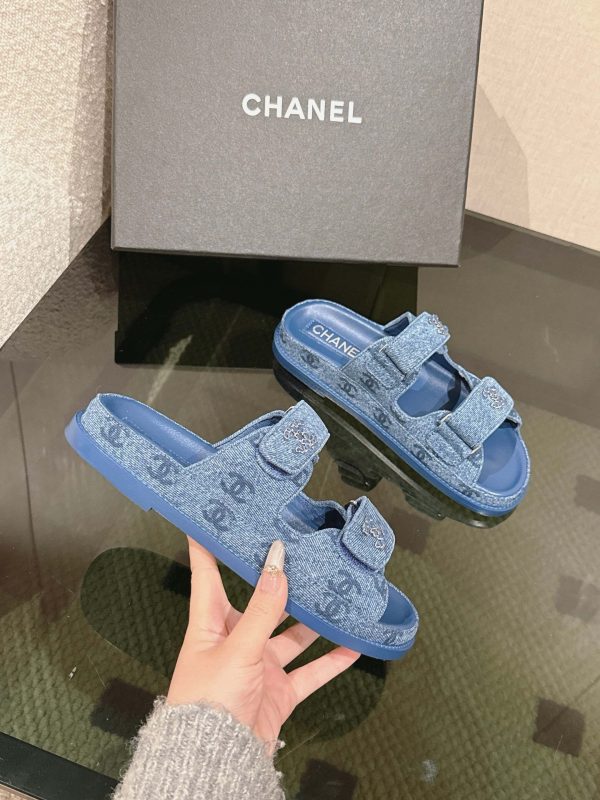 Women’s Blue Slippers(DP1701)Women’s Blue Slippers(DP1701)