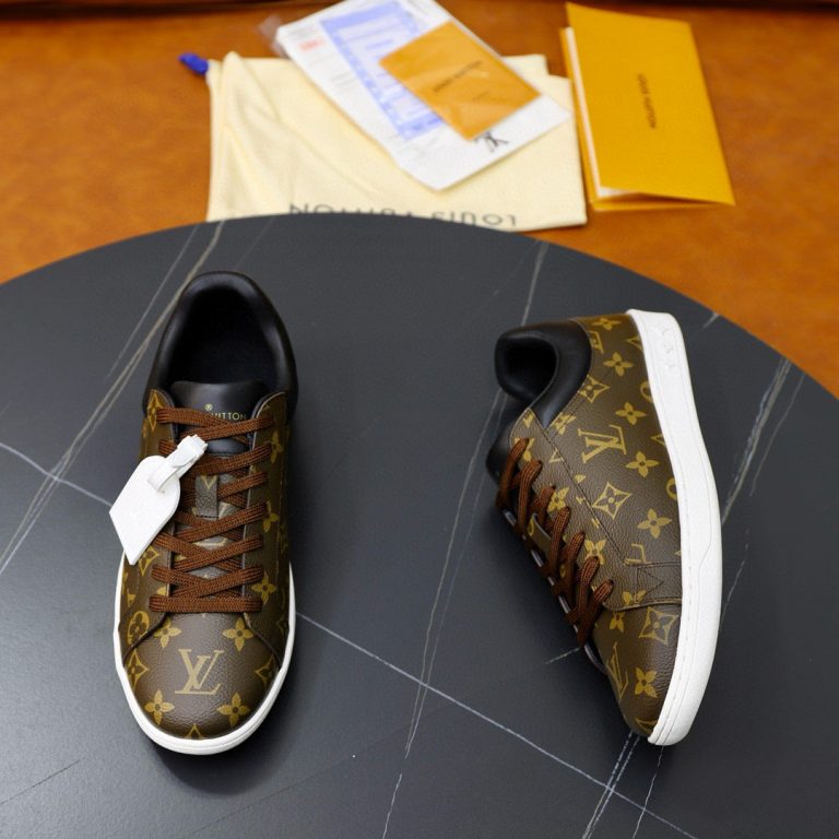 L-New Brown Print Sneakers(DP2032)L-New Brown Print Sneakers(DP2032)