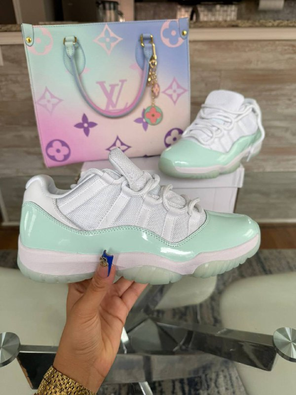 Bag&Mint Green Sneakers(HZ547)Bag&Mint Green Sneakers(HZ547)