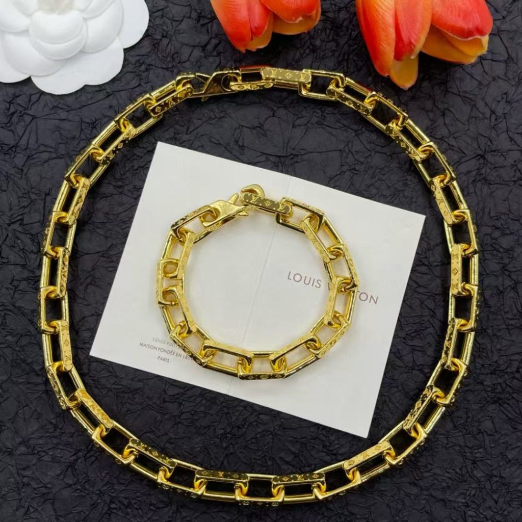 L-Necklace and bracelet（DE655）L-Necklace and bracelet（DE655）