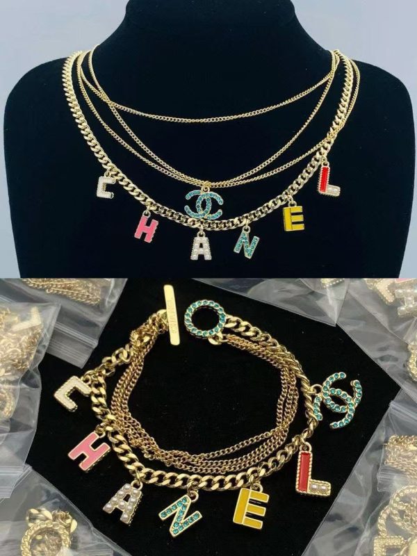 C-Necklace & Bracelet(DEC554)C-Necklace & Bracelet(DEC554)