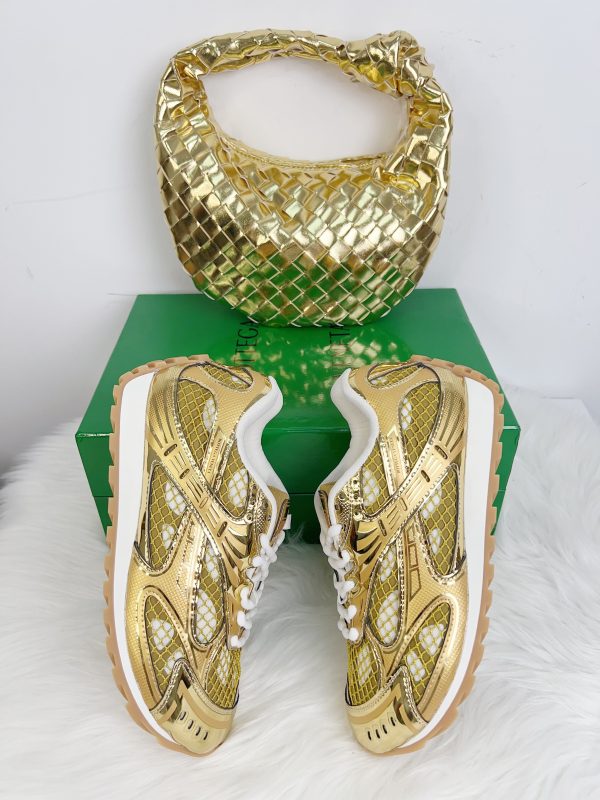 B-Gold shoes and bag(QD426)B-Gold shoes and bag(QD426)