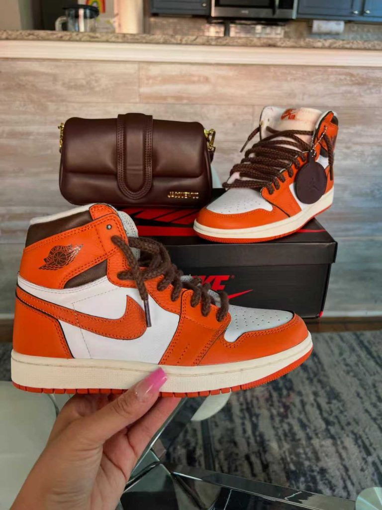 Orange-brown Shoe And Bag Set（QM998）Orange-brown Shoe And Bag Set（QM998）