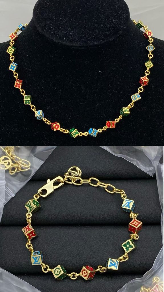 L-Colorful Bracelets And Necklaces(HF5842)L-Colorful Bracelets And Necklaces(HF5842)