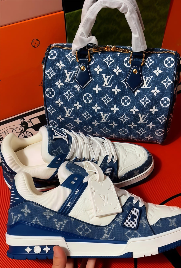 L-Denim Blue Shoe And Bag（DY58609）L-Denim Blue Shoe And Bag（DY58609）