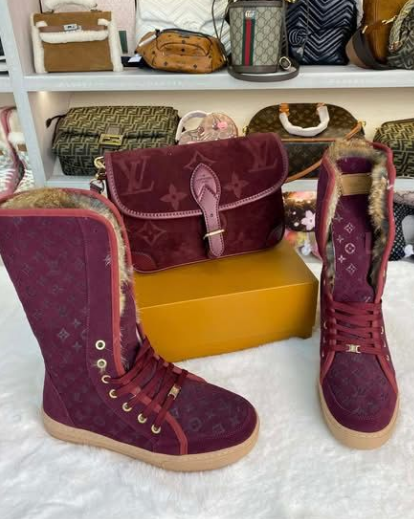 L- Red Boots and Bag Set（DQ12756）L- Red Boots and Bag Set（DQ12756）
