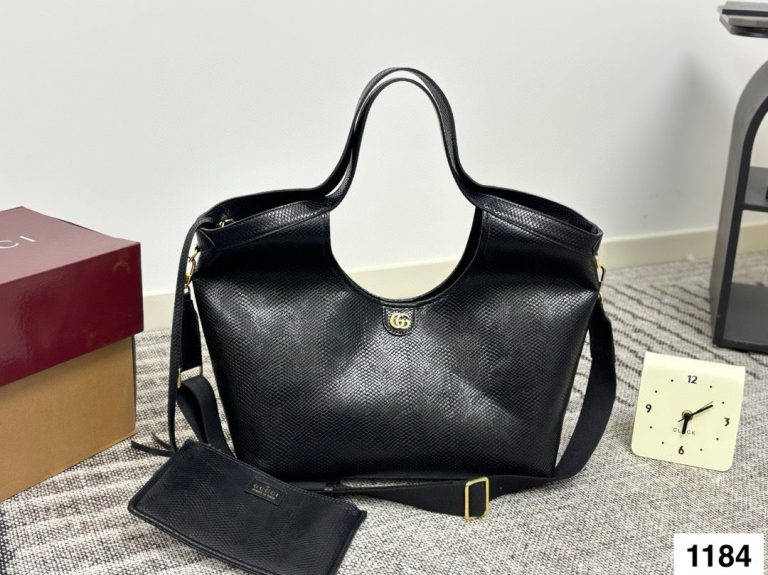G-Black Hand Tote Bag(QC8744)G-Black Hand Tote Bag(QC8744)