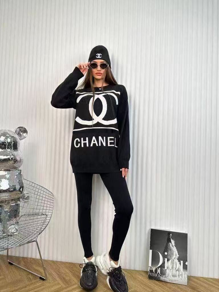 C-Long Sleeve Knitted Soft Sweater(YY9924)C-Long Sleeve Knitted Soft Sweater(YY9924)