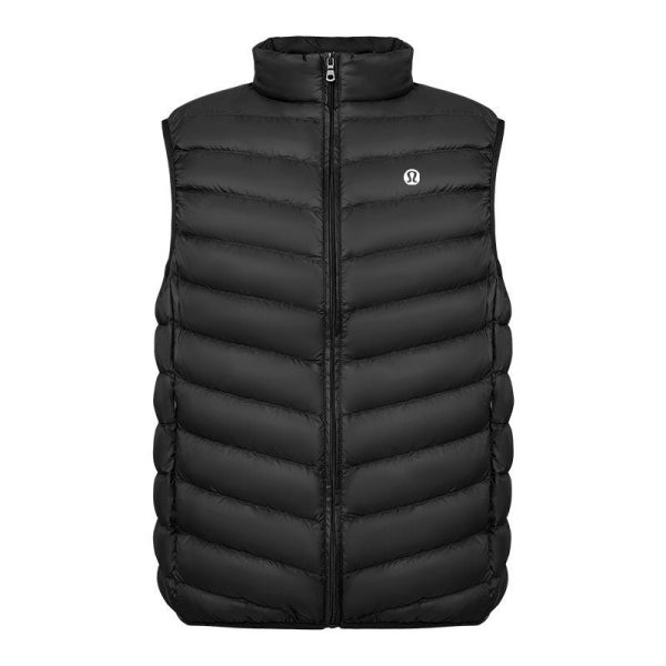 Lu-Men’s Stand-Collar Down Vest (L1214105)Lu-Men’s Stand-Collar Down Vest (L1214105)
