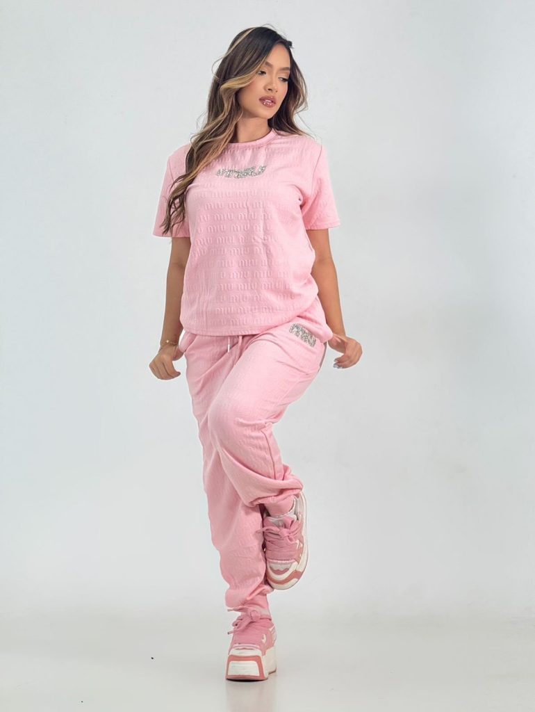 MIU-T-shirt and Pants Set(J5293)MIU-T-shirt and Pants Set(J5293)