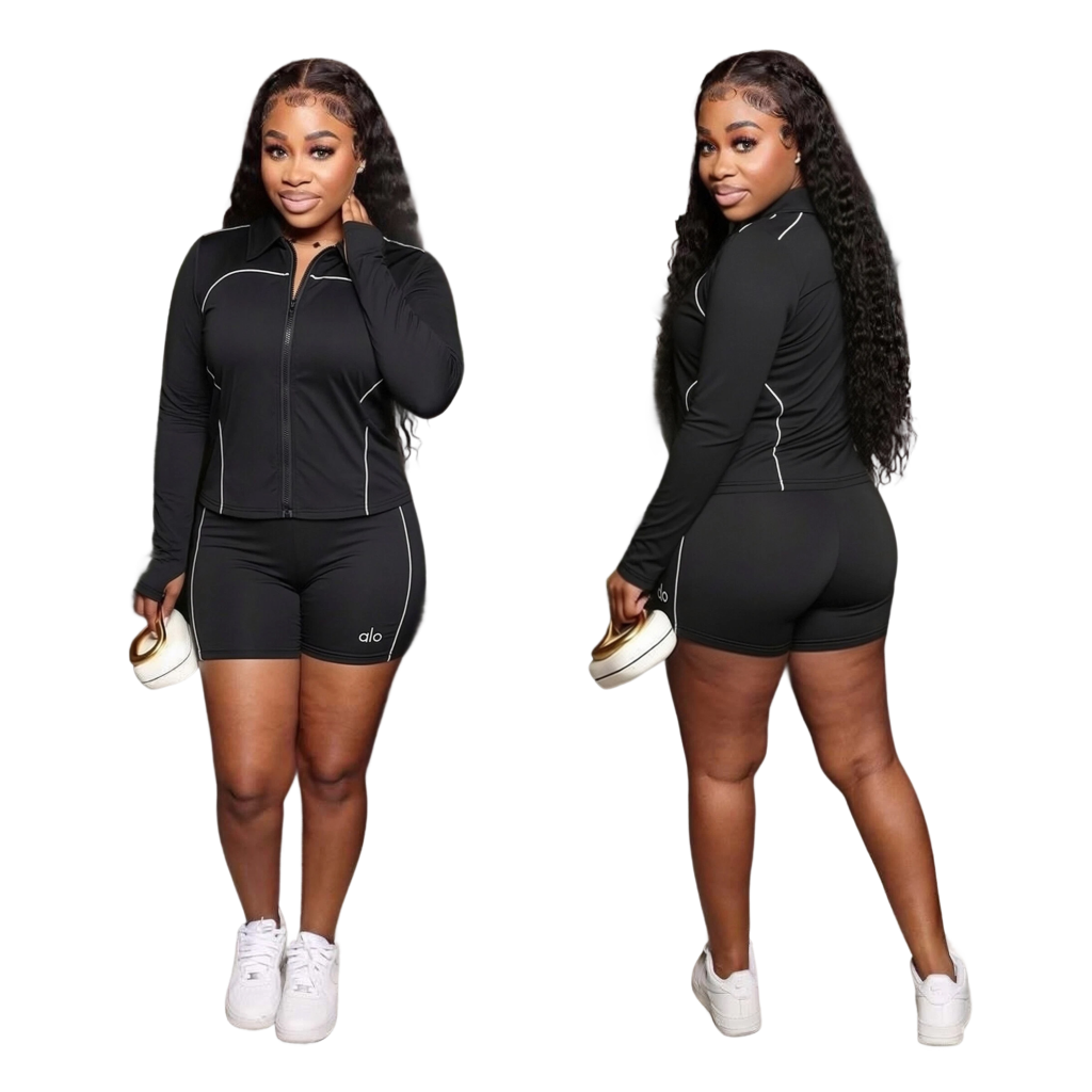 A-Top and Shorts Set(Q6334)A-Top and Shorts Set(Q6334)