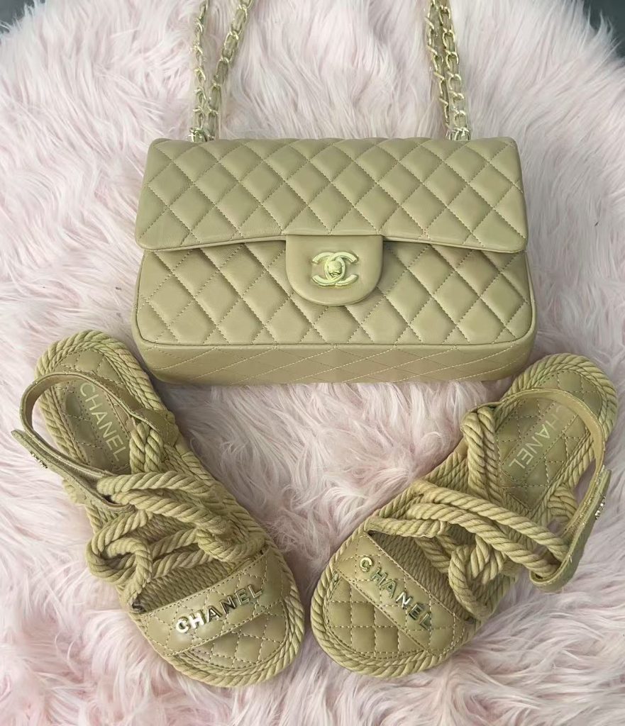 C-Khaki Bag&Sandals(QD617)C-Khaki Bag&Sandals(QD617)