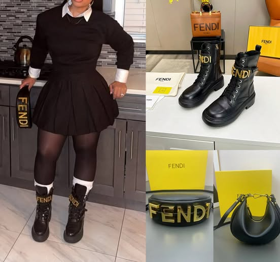F-Black Moon Bag and Boots (DPQQ1210)F-Black Moon Bag and Boots (DPQQ1210)
