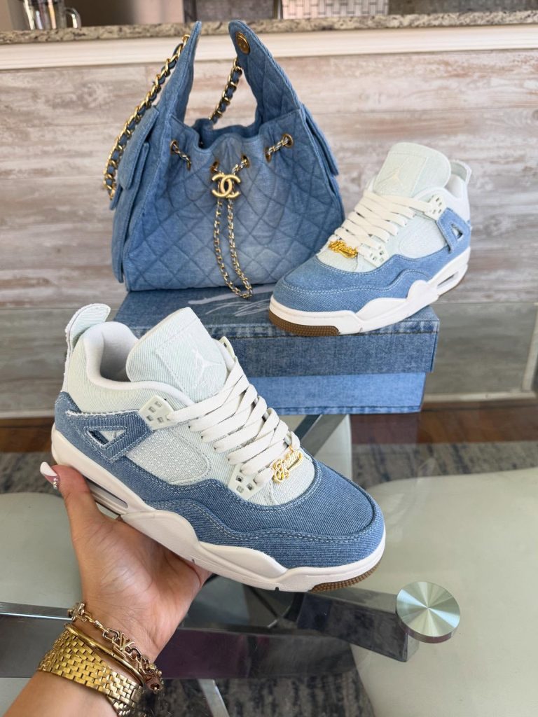 Fashion Light Blue Sneakers&Bag(MZQQ1935)Fashion Light Blue Sneakers&Bag(MZQQ1935)