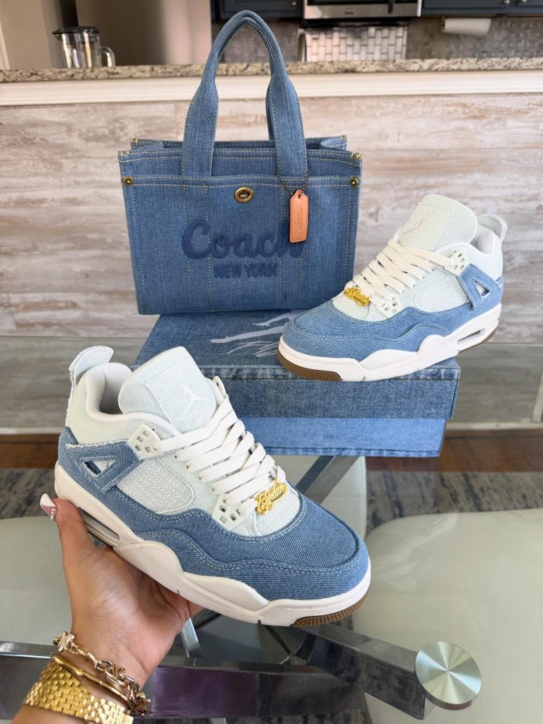 Fashion Light Blue Sneakers&Bag(MZOS859)Fashion Light Blue Sneakers&Bag(MZOS859)