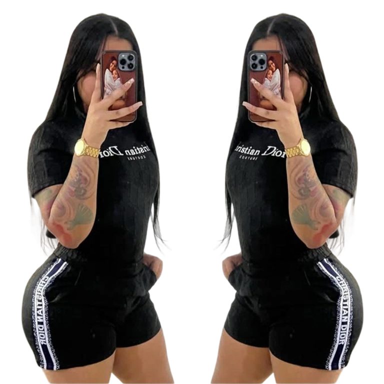 D-Short-sleeved Shorts Sports Suit(J5187)D-Short-sleeved Shorts Sports Suit(J5187)