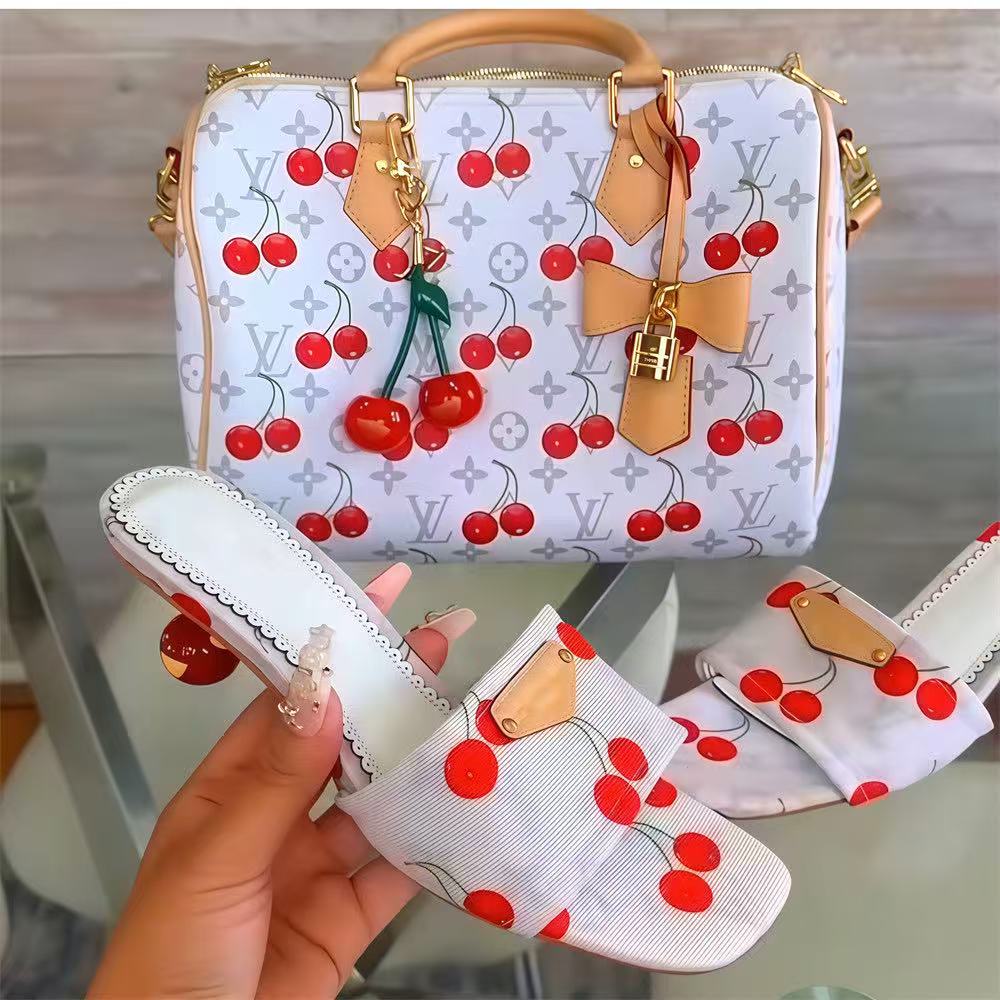 L-Speedy Bag and Slipper(QQDP2907)L-Speedy Bag and Slipper(QQDP2907)