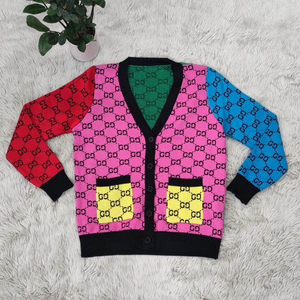 C-Stylish Multicolor Knitted Cardigan(W0001)C-Stylish Multicolor Knitted Cardigan(W0001)