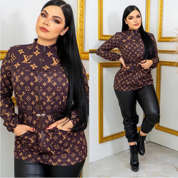 L-Printed Trench Coat(Q6240)L-Printed Trench Coat(Q6240)