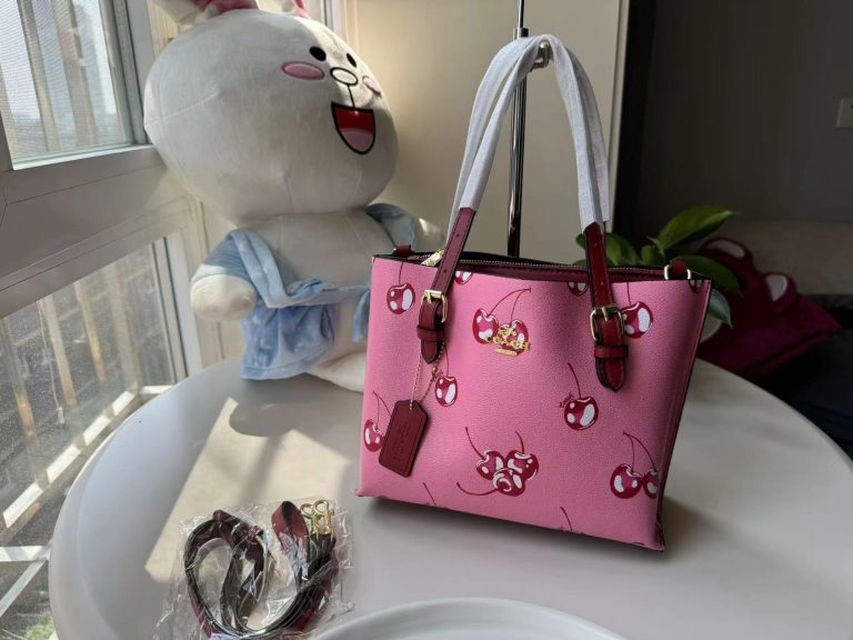 C- Pink Cherry Tote BagC- Pink Cherry Tote Bag