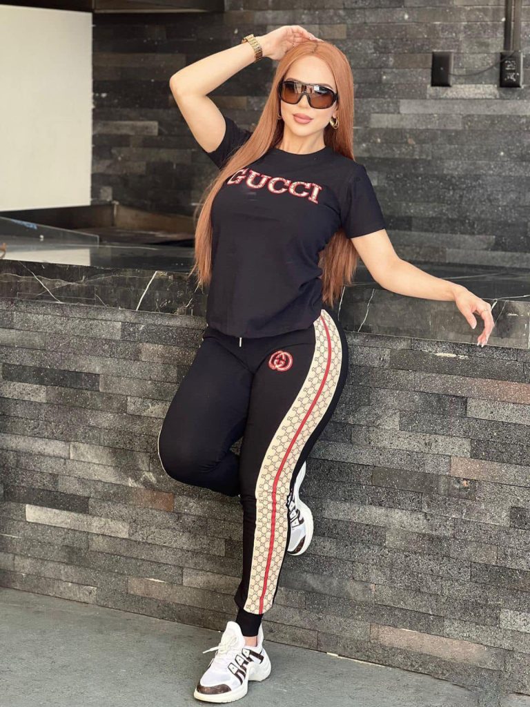 G-Casual Embroidery Two-piece Set（J5017）G-Casual Embroidery Two-piece Set（J5017）