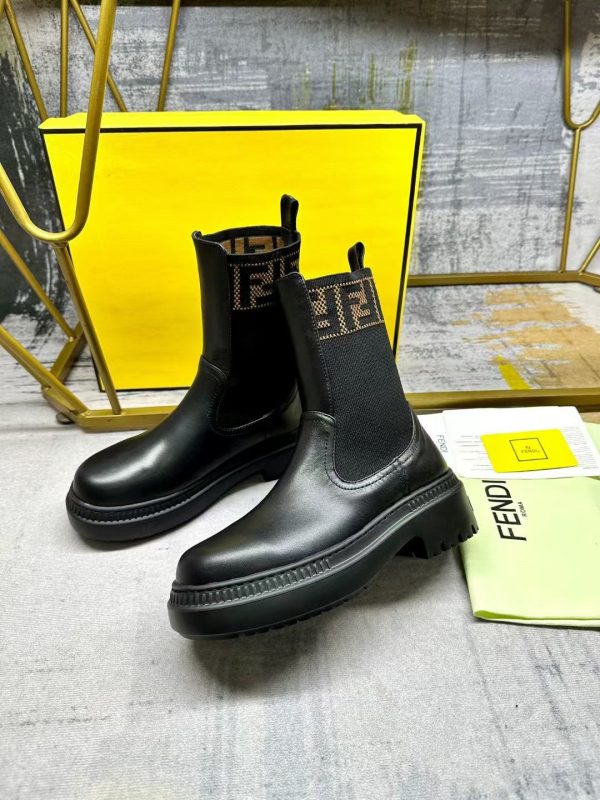 F-Slip on Ankle Boots(F0907)F-Slip on Ankle Boots(F0907)