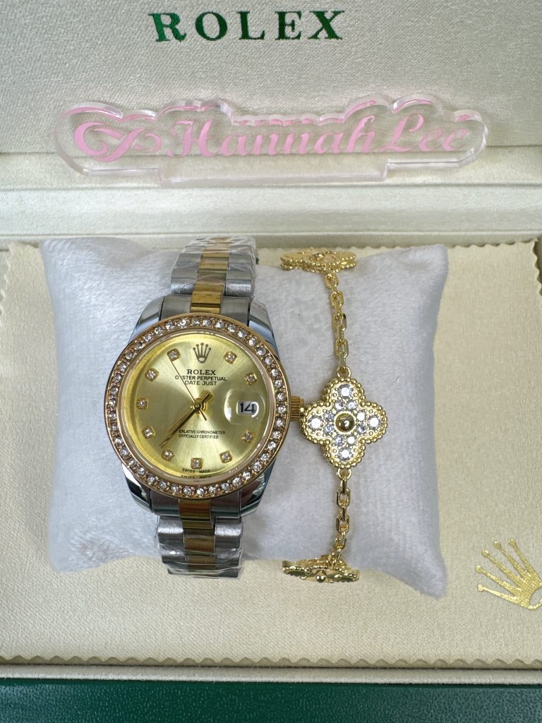 RX-Gold Watch and Bracelet Set（SW353）RX-Gold Watch and Bracelet Set（SW353）