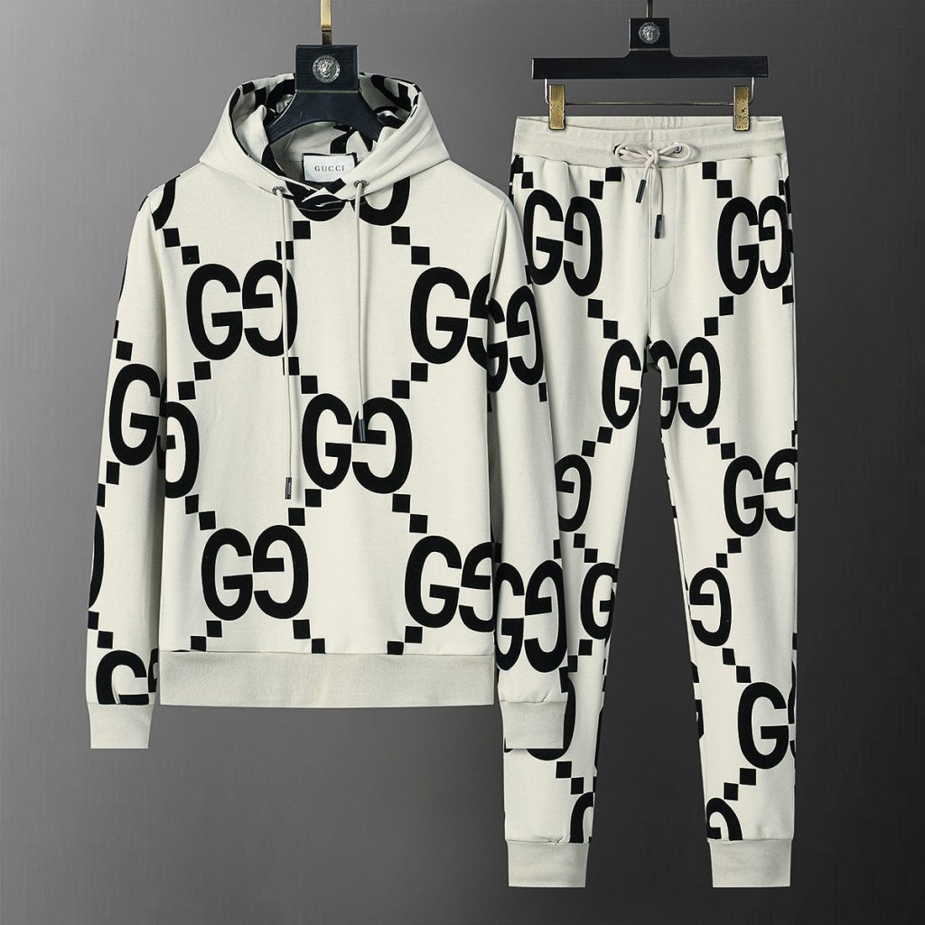 G-Men's Printed Hooded Tracksuit(G063)G-Men's Printed Hooded Tracksuit(G063)
